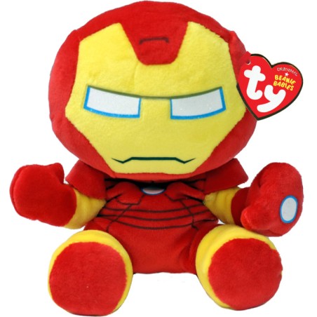 Ty 44005 - Marvel Floppy - Iron Man 20 cm