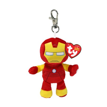 Ty 34007 - Marvel Clip - Iron Man Portachiave