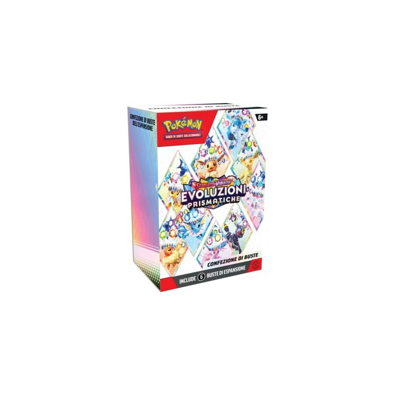 Pokemon 10119 - Scarlatto & Violetto - Evoluzioni Prismatiche Bundle 6 Buste