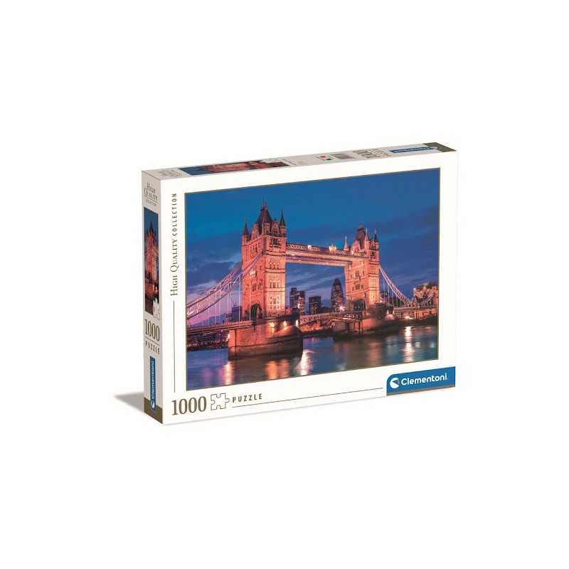 Clementoni 39674 - Puzzle 1000 Pezzi - Tower Bridge