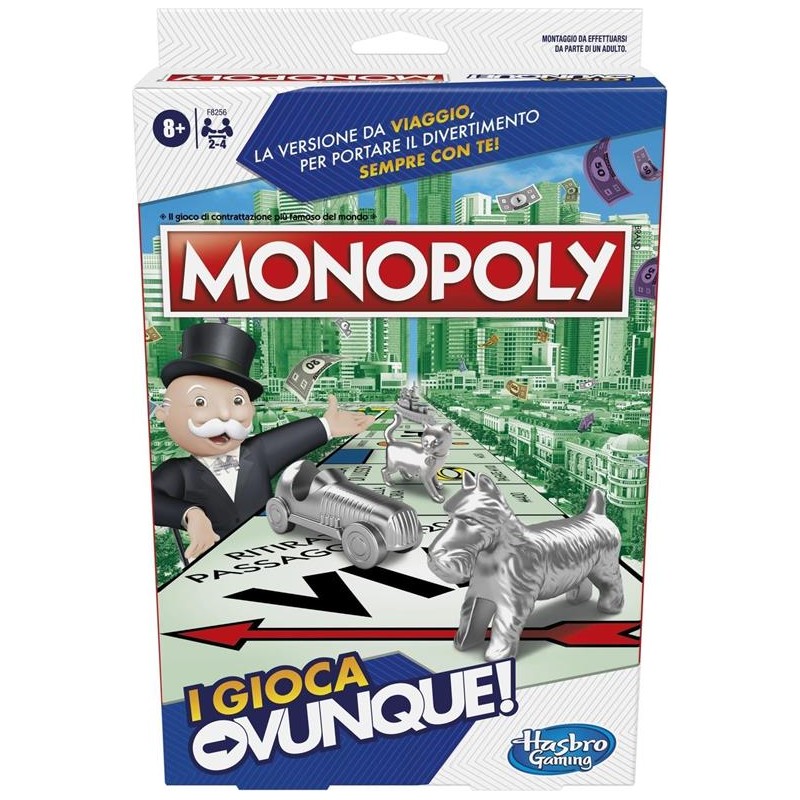 Hasbro 8256 - Monopoli Travel