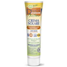 Delice 6130 - Crema Solare Bio Protezione Alta SPF30 Tubo 150 ml