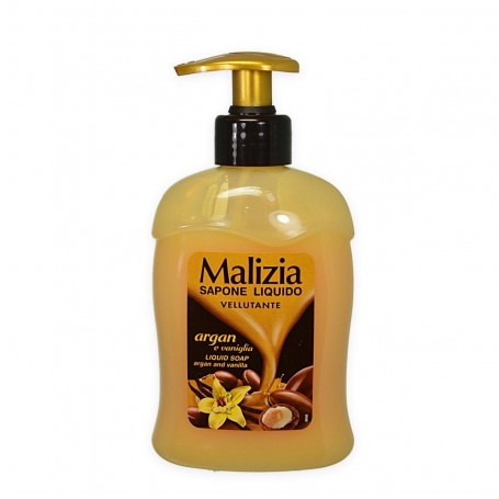 Malizia 5864 - Sapone Liquido Argan e Vaniglia 300 ml