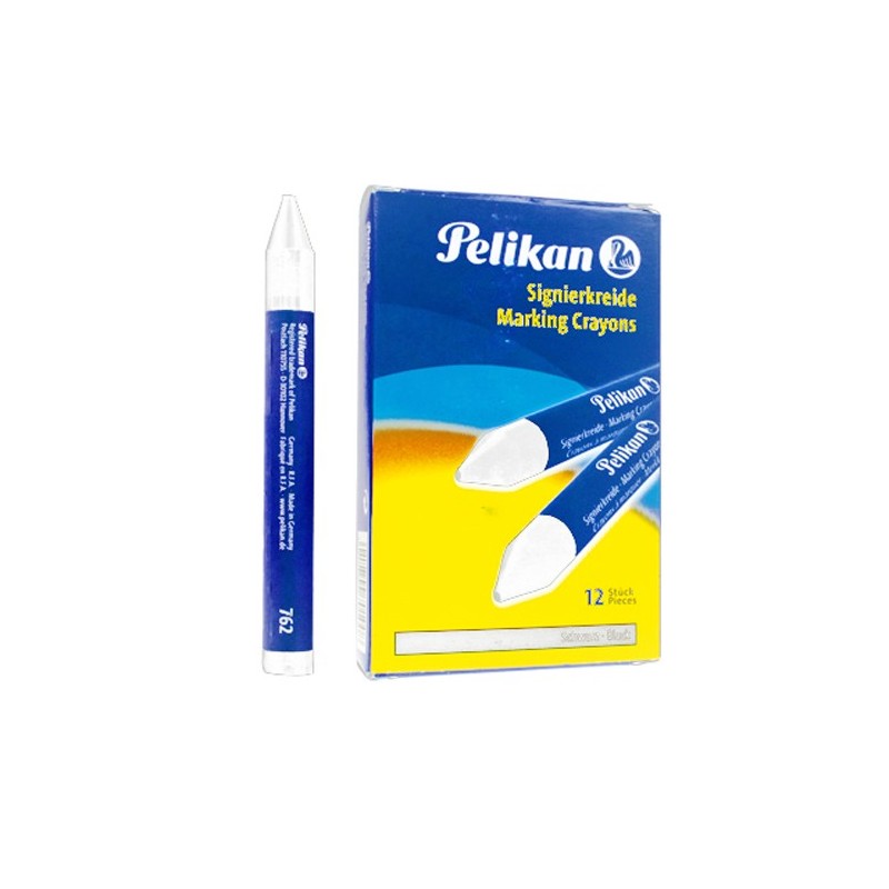 Pelikan 762B - Pastello Industriale Bianco 12 pz