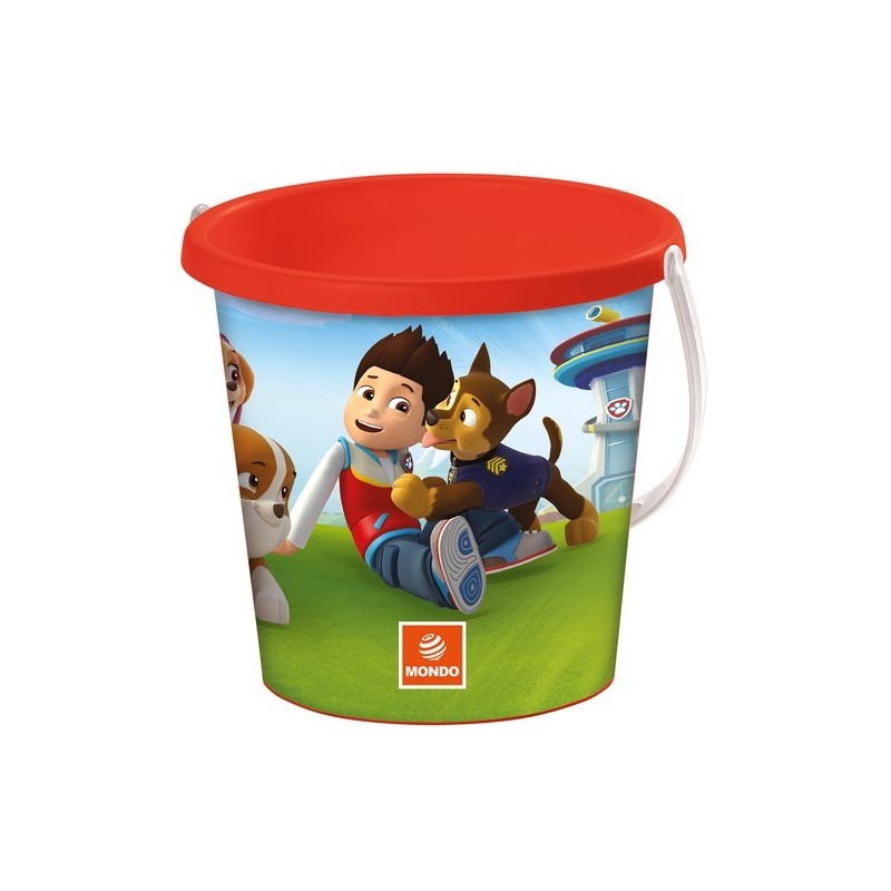 Mondo 28242 - Secchiello Vuoto Paw Patrol D.17 cm