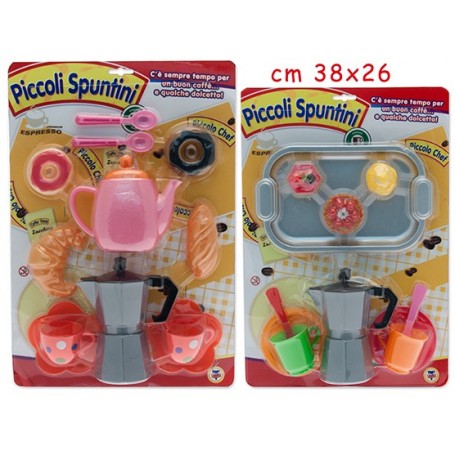 Teorema 61721 - Blister Piccoli Spuntini con Caffettiera