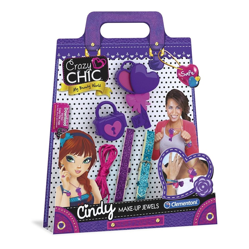 Clementoni 15204 - Crazy Chic - Make-up Jewels Cindy